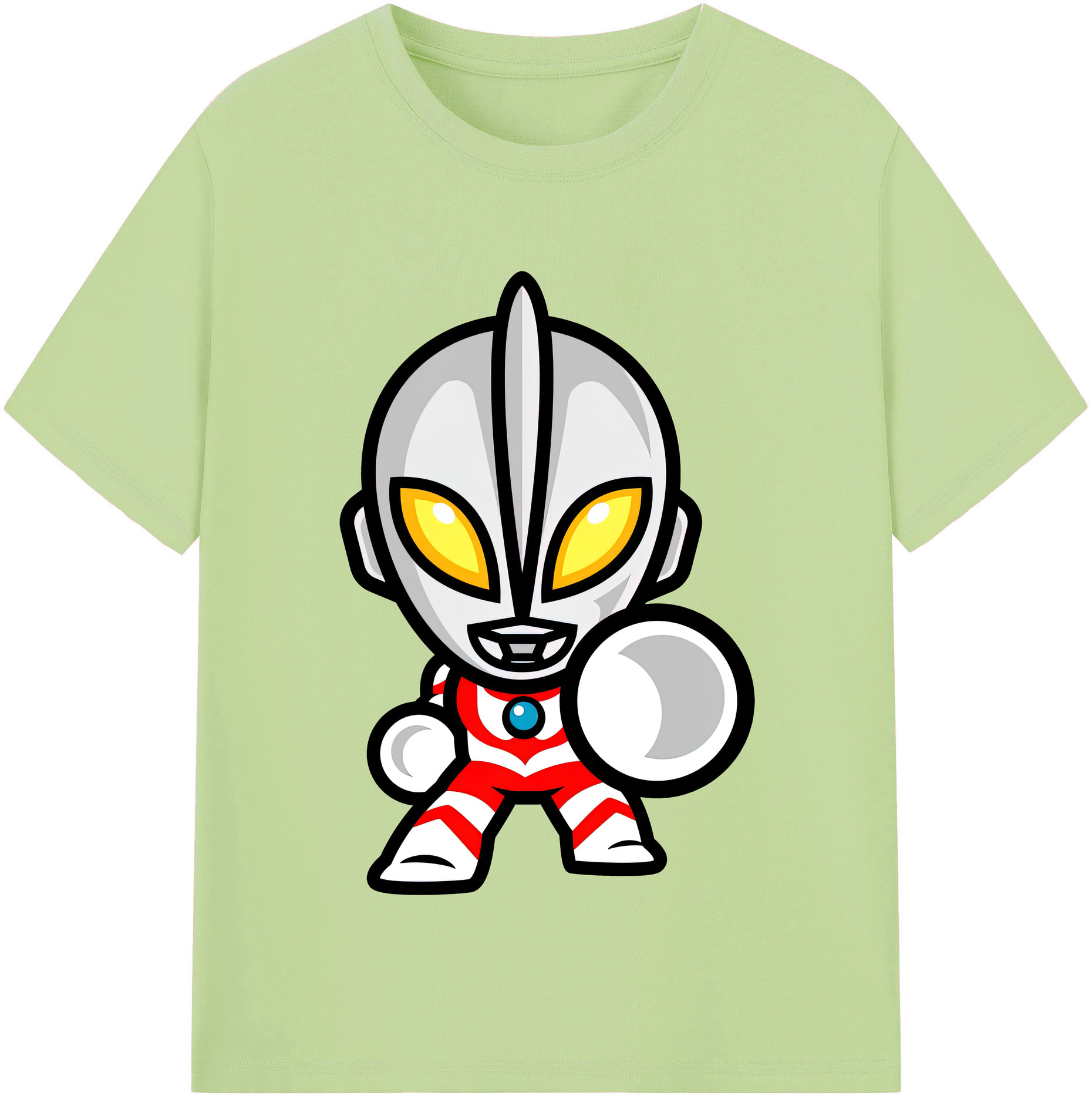 （画像用） ウルトラマン Ultraman 綿100％半袖Tシャツ（フロントプリント）